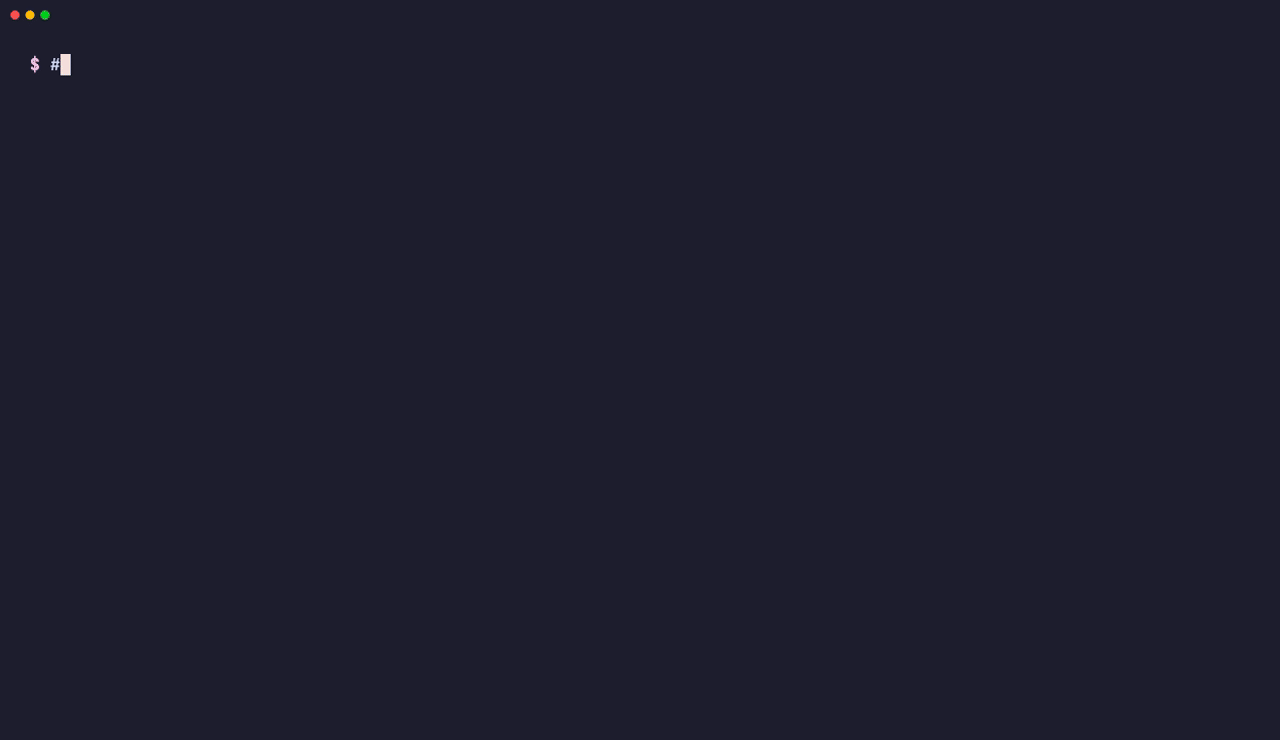 Terminal demo: an agent pays three times, the fourth call is held for approval, a human approves, receipts are exported